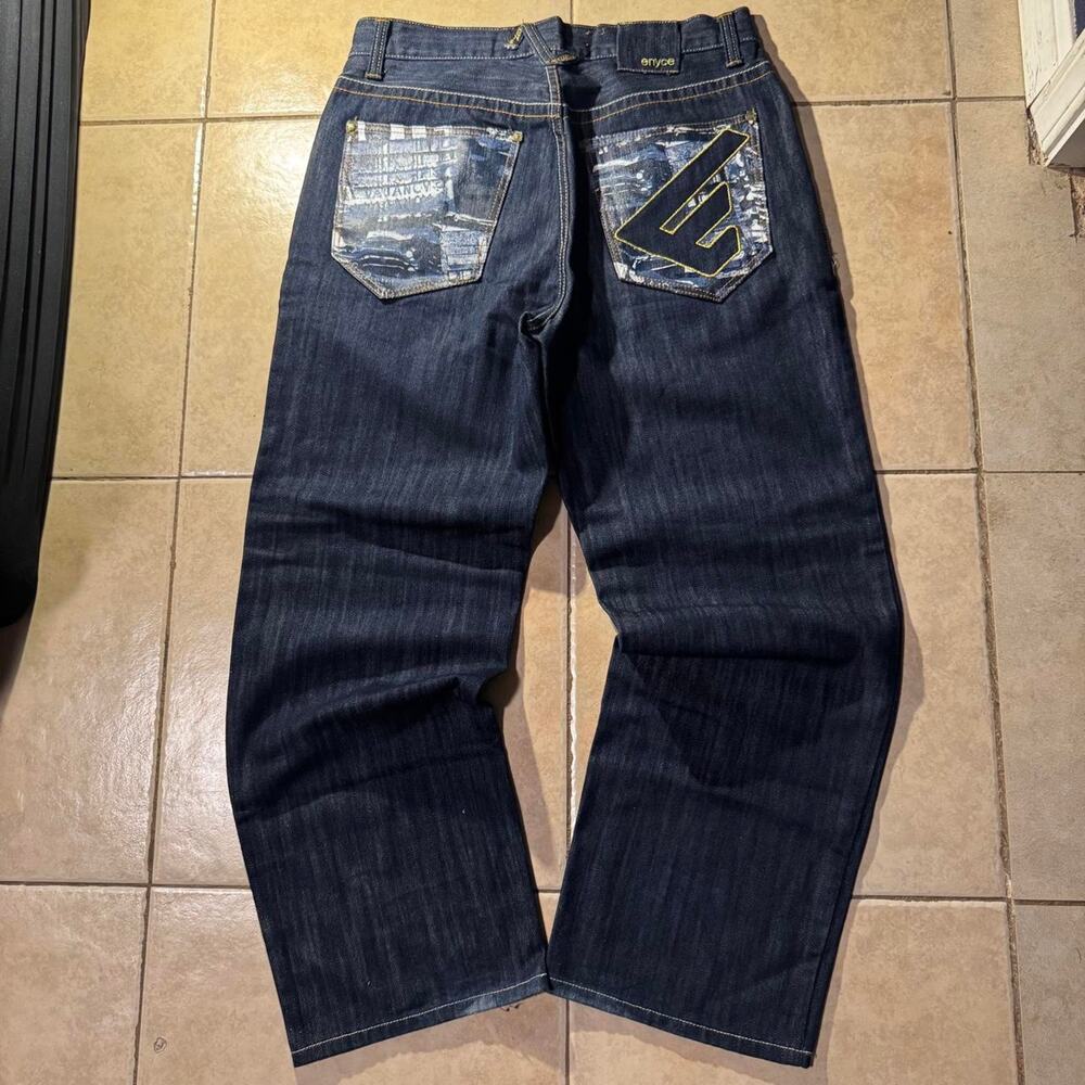 Y2k rare graphic enyce jeans Size 34 in Mens
